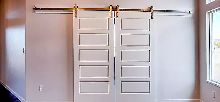 Glass Barn Door with Installation Hardware Kit Clarksdale