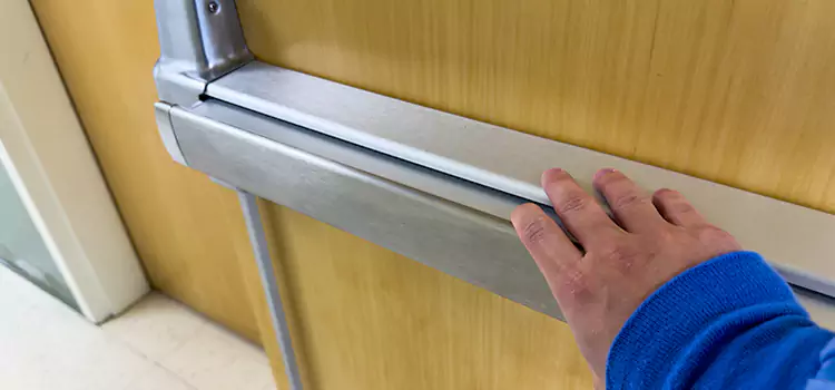 Installing a Push Bar on a Door Clarksdale